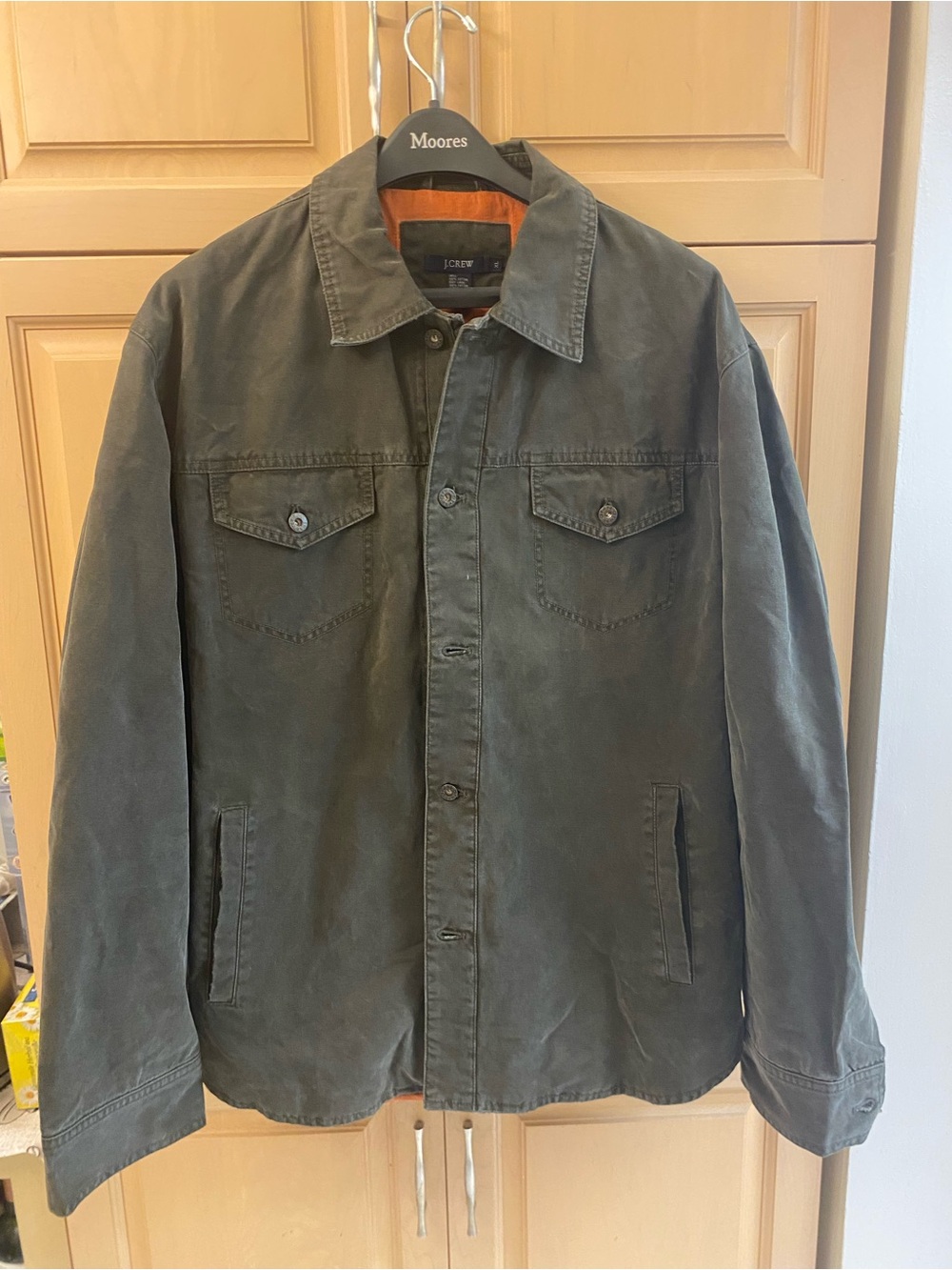 J. Crew Men's Olive Green Jacket/ shacket